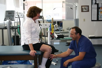 knee replacement physical therapy