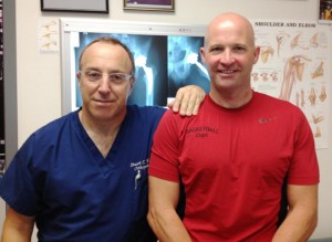 Tom Clark is an IronMan competitor and personal trainer. He went home on the same day as his anterior total hip surgery!
