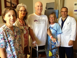 The total Joint Center at Scottsdale Osborn is a  5 star world class center for anterior hip replacement.